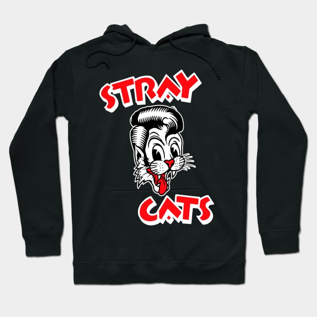 handsome cats band rock Hoodie by Mckenna Paucek